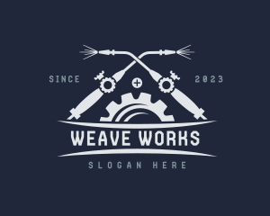 Blow Torch Gear Welder logo design