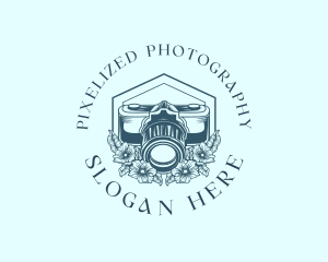 Vintage Floral Photography logo design