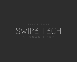 Futuristic Tech Business logo design