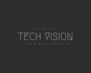 Futuristic Tech Business logo design