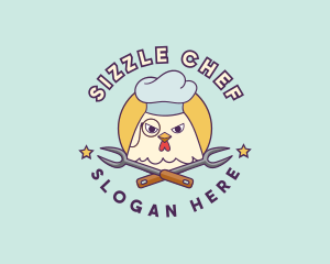 Chicken Chef Grill Restaurant logo design