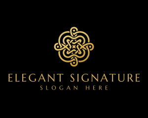 Weave Elegant Boutique logo design