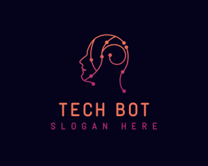 Software AI Technology logo design