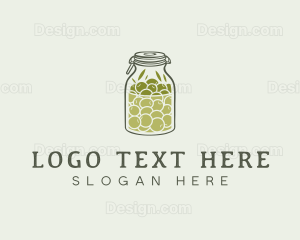 Olive Oil Jar Logo