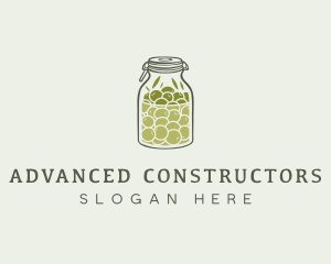 Olive Oil Jar logo design