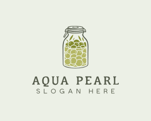 Olive Oil Jar logo design