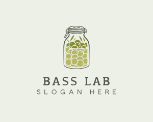 Olive Oil Jar logo design