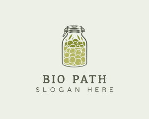 Olive Oil Jar logo design