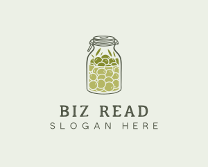 Olive Oil Jar logo design