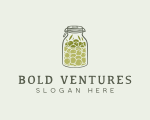 Olive Oil Jar logo design