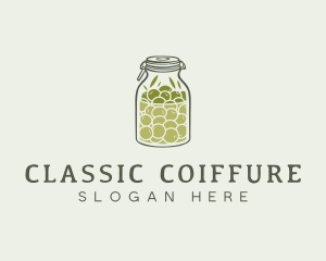 Olive Oil Jar logo design