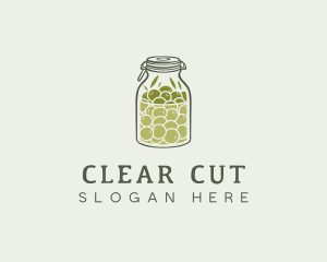 Olive Oil Jar logo design