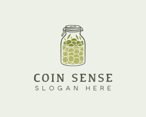 Olive Oil Jar logo design