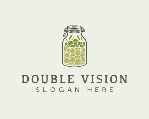 Olive Oil Jar logo design