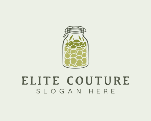 Olive Oil Jar logo design