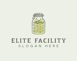 Olive Oil Jar logo design