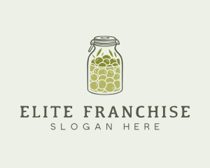 Olive Oil Jar logo design