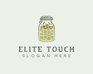 Olive Oil Jar logo design