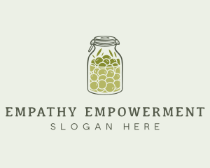 Olive Oil Jar logo design