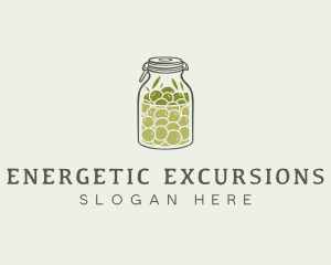 Olive Oil Jar logo design