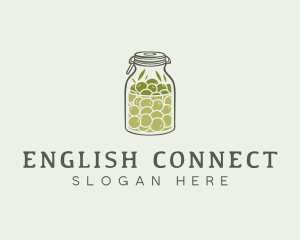 Olive Oil Jar logo design