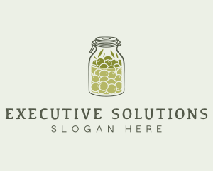 Olive Oil Jar logo design