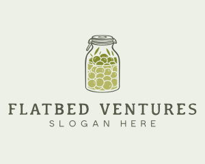 Olive Oil Jar logo design