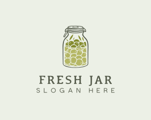 Olive Oil Jar logo design