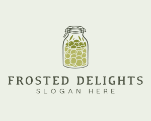 Olive Oil Jar logo design