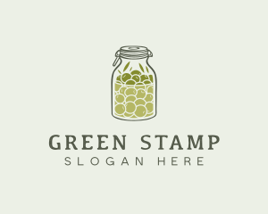 Olive Oil Jar logo design