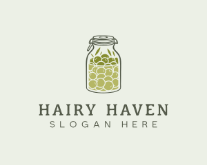 Olive Oil Jar logo design