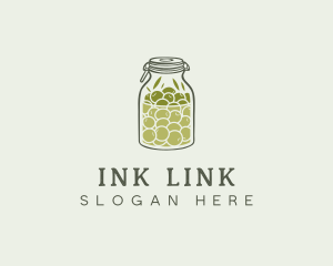 Olive Oil Jar logo design