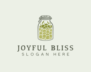 Olive Oil Jar logo design