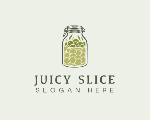 Olive Oil Jar logo design