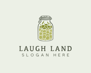 Olive Oil Jar logo design