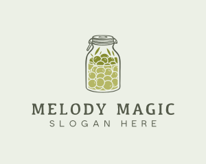 Olive Oil Jar logo design