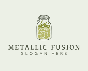 Olive Oil Jar logo design