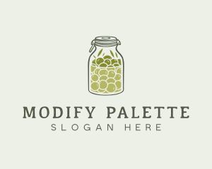 Olive Oil Jar logo design