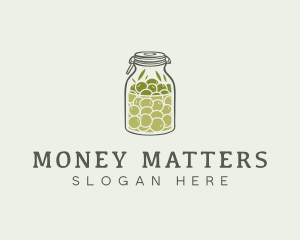 Olive Oil Jar logo design