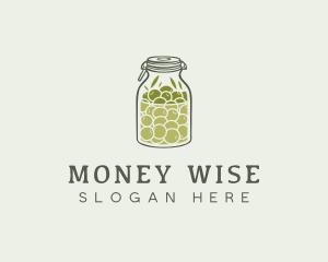 Olive Oil Jar logo design