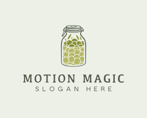 Olive Oil Jar logo design