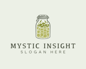 Olive Oil Jar logo design