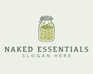 Olive Oil Jar logo design