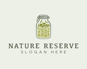 Olive Oil Jar logo design