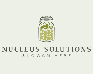 Olive Oil Jar logo design