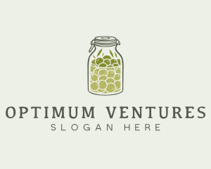 Olive Oil Jar logo design