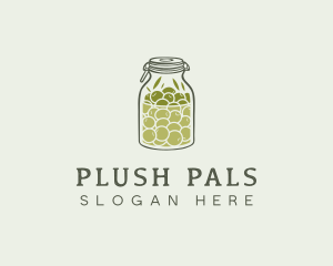 Olive Oil Jar logo design