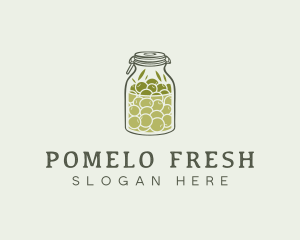 Olive Oil Jar logo design