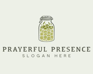 Olive Oil Jar logo design