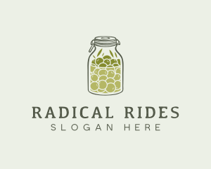 Olive Oil Jar logo design